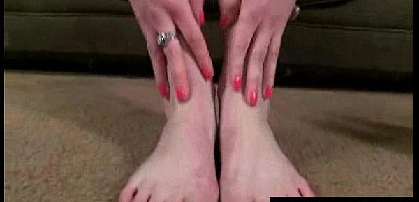  Black Meat White Feet - Sex with legs - foot fetish 01